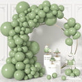 164Pcs Sage Green Balloons Garland Arch Kit Different Sizes | 18 12 10 5 inch by OUDDYLIFE