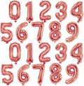 20 Pieces Foil Mylar Number Balloons 0 to 9 Set by YPSelected