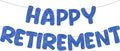 Fulmoon Pre Strung Happy Retirement Banner Glitter Retirement Sign Funny by Fulmoon