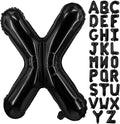 Lovoir 40 Inch Large Black Letter X Balloons Big Size Jumbo Mylar Foil Helium by Lovoir