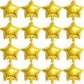 Gold Star Balloons, 50 Pieces 10" Star Balloons, PSKJATIN 50 Pieces 10" Star by PSKJATIN