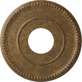 Ekena Millwork CM12BRRZS 12 1/2"OD X 3 7/8"ID X 3/4"P Bradford Ceiling by EkenaMillwork