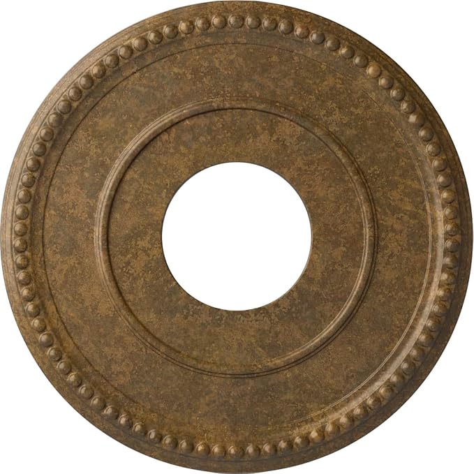 Ekena Millwork CM12BRRZS 12 1/2"OD X 3 7/8"ID X 3/4"P Bradford Ceiling by EkenaMillwork