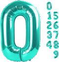 Number 0 Balloons 40 Inch for 10 100 Birthday Party Decorations, by Mluchee