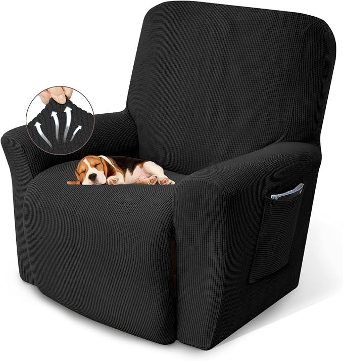 Recliner Chair Covers, 1-Piece Lazy Boy Recliner Covers, Furniture Protector & by KEKUOU