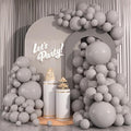 96Pcs 5/10/12/18 Inch Matte Gray Latex Balloon Garland Arch Kit | Gray Balloons by OWPFJG