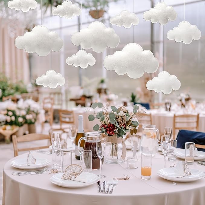 Ayfjovs 16PCS Cloud Hanging Decoration - Image 5