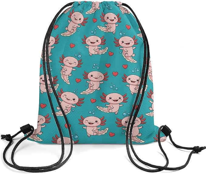 Drawstring Backpack Gym Sackpack Lightweight Waterproof String Bag - Image 2