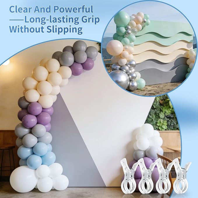 PUGPIU 24 Pack Balloon Arch Clips - Image 4