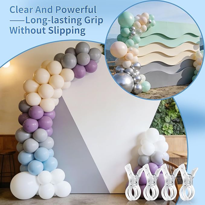 PUGPIU 10 Pack Balloon Arch Clips - Image 4