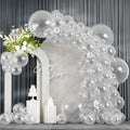 104PCS Clear Balloon Garland Arch Kit, Different Size 18 12 10 5 Inch | by OWPFJG