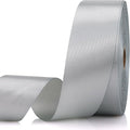 1-1/2 Inch 60 Yards Silver Solid Satin Ribbon by Unknown