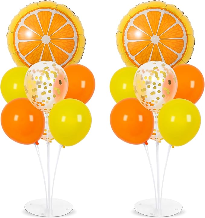 Little Cutie Fruit Party Balloons Stand Kit 2 Sets by Naozinebi