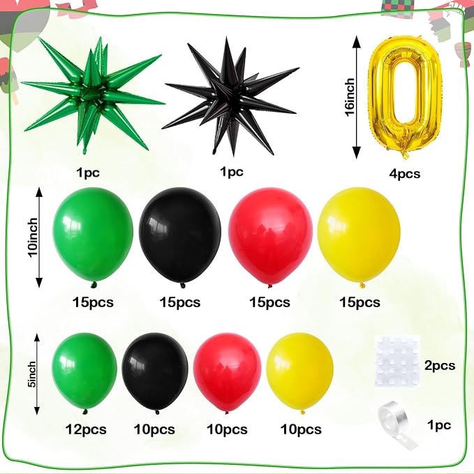 Juneteenth Balloon Garland Arch Kit, Happy Juneteenth Day Balloons - Image 2