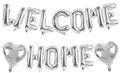 TONIFUL Silver Welcome Home Balloon Set – 16 Inch Mylar Foil Letter Balloons by TONIFUL
