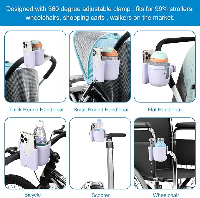 Accmor Stroller Cup Holder - Image 7
