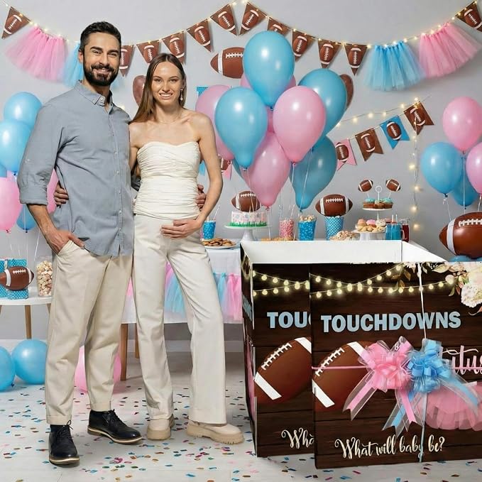 AmazingSpark 28in Giant Gender Reveal Gift Box - Image 5
