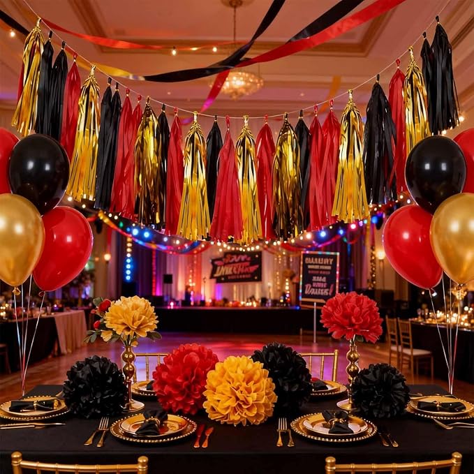 Red, Baby Shower, Party Decoration - Image 4