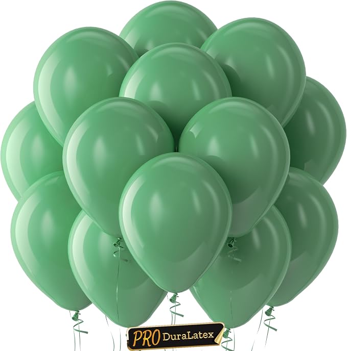 Pro Duralatex Sage Green Balloons by Bezente