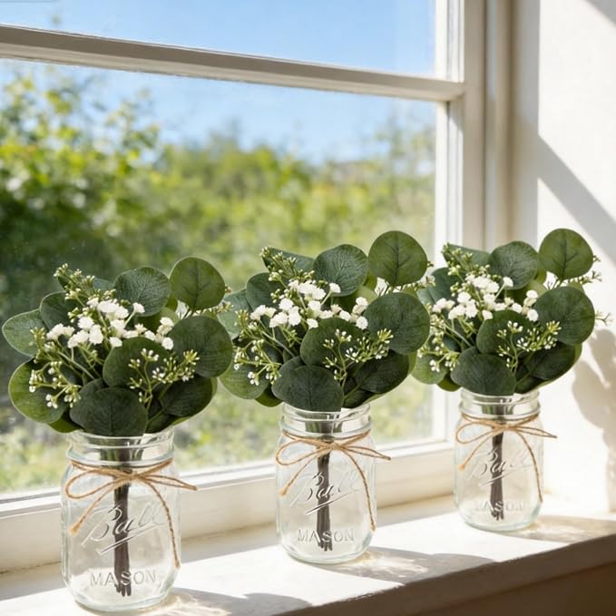 10 Sets Mason Jars Centerpieces - Image 6