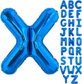 Blue Letter X Balloon, X Balloons Letter by BBPOOL