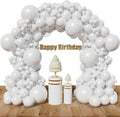 White Balloon Arch Kit 111Pcs 18 12 5 Inch Latex Party Balloons Garland by Kawkalsh