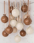 Jenaai 30 Set Round Foil Balloons Bulk 22 Inch 4d Metallic Giant Balloons Set by Jenaai