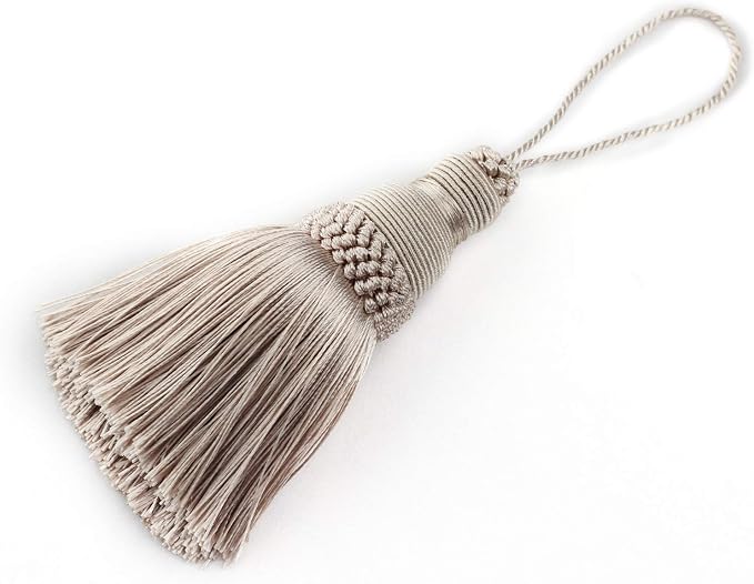2Pcs Colorful Tassel Key Tassels DIY Accessories | 9.5 Inch Tassels - Image 4