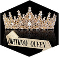 Fesciory Birthday Crown for Women, Adult Fit, Coming of Age Gifts & Halloween by Fesciory