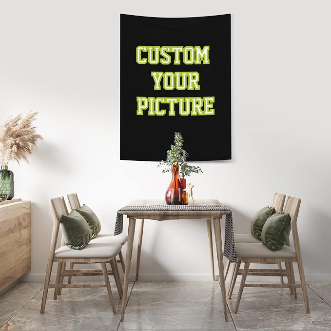 JINJUREN Custom Tapestry Upload Images Banners and Signs Customize by JINJUREN-InspirationalProduct