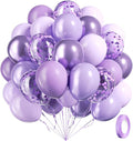 60pcs Lavender Balloons 12inch, Light Purple Balloons by Awenztech
