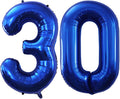 Number 30 Balloons for 30th Birthday Party Decorations, 42 Inch Jumbo Foil by GOER
