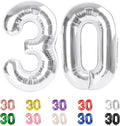 30 Balloon Numbers 40Inch 30th Birthday Decorations by Mluchee