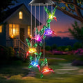 Winzwon Solar Wind Chimes, Christmas Gardening Hummingbird Gifts by Winzwon