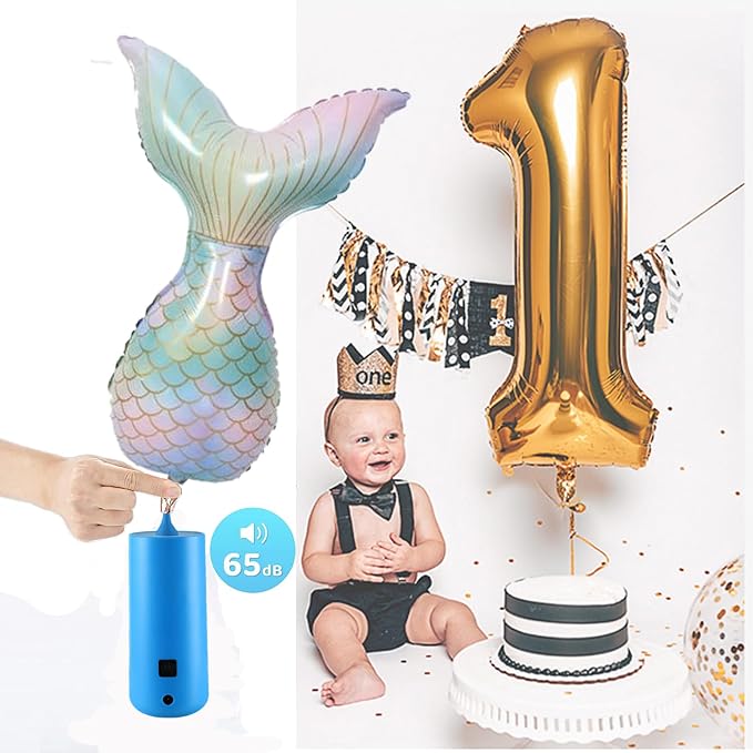 Electric Magic Balloon Pump, Electric Air Inflator Party Air Blower Pump - Image 5