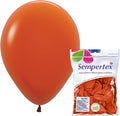 Sempertex Deluxe Sunset Orange Balloons, 11 Inch, Graduation, Baby Shower by Sempertex