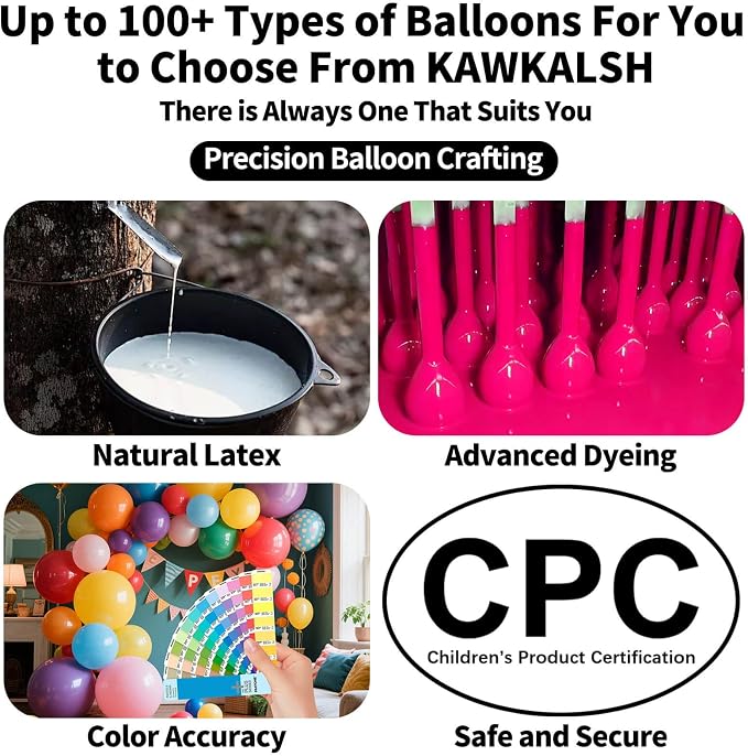 Red Balloon Arch Kit 111Pcs 18 12 5 Inch Different Sizes Latex Balloons Garland - Image 3