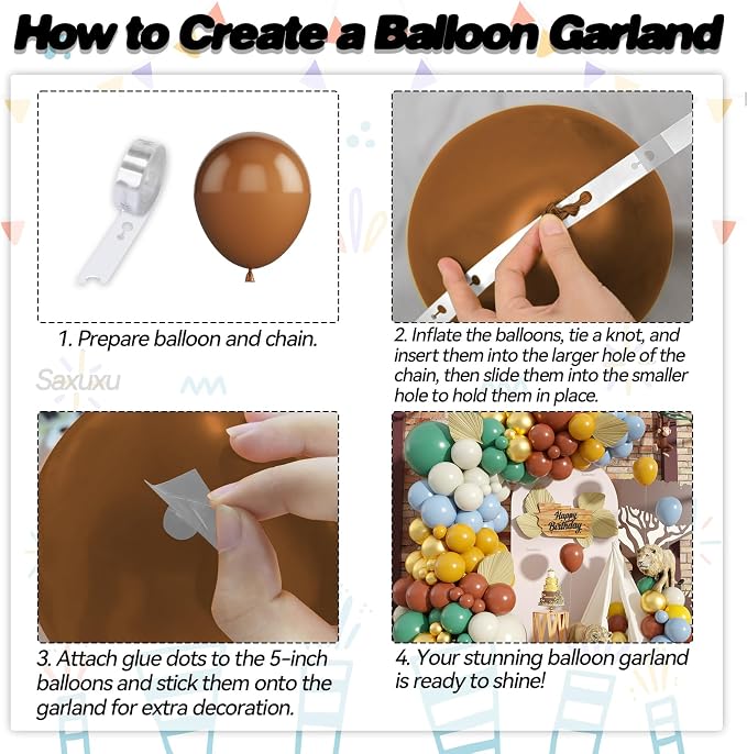 Jungle Balloons Garland Arch Kit - Image 3