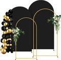 2 Pack Arch Backdrop Stand and Cover Set, Balloon Arch Stand | Metal Background by Unknown