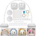 Balloon Arch Kit, Adjustable 10FT Wide & 8FT Tall Balloon Arch Stand Kit by QIPUMP