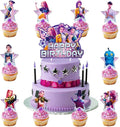 Demon Movie Hunters Birthday Cake Topper, Cute Anime Cake Decorations Include by Unknown