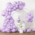RUBFAC Lavender Purple Balloons Different Sizes 105pcs 5/10/12/18 Inches by RUBFAC