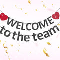 Pre-Strung Glitter Welcome to the Team Banner Welcome Banner Welcome Decorations by Unknown