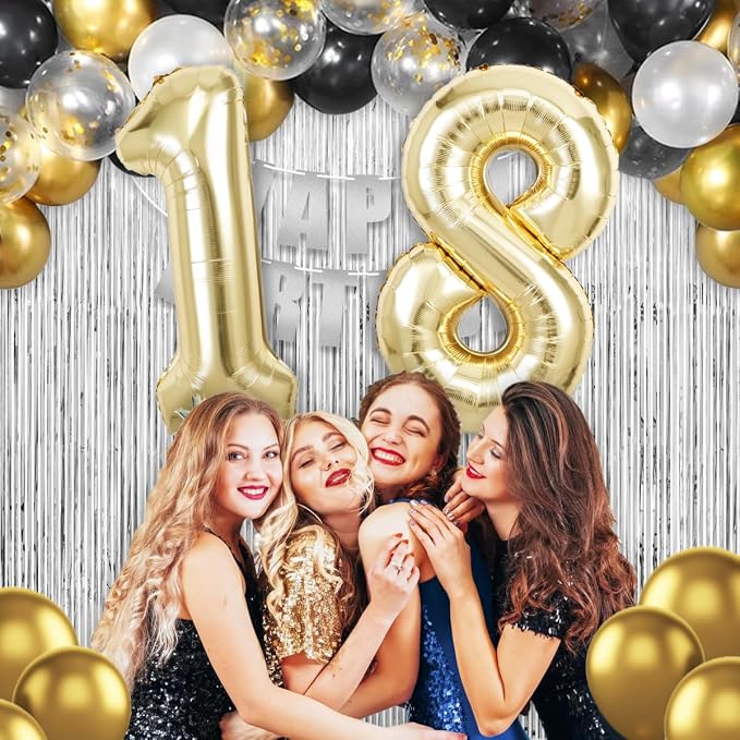 40 Inch Light Gold 32 23 Balloon Numbers, Foil Mylar Helium Large Number - Image 6