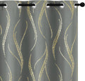 Yakamok Grey Light Blocking Curtains by Yakamok