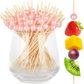 200PCS Cocktail Picks, Wooden Charcuterie Sticks, by Vicuna+R