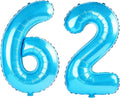 40 Inch Number 62 Balloons for 62nd Birthday Party Decorations, 0-100 Jewelry by FOBELEC