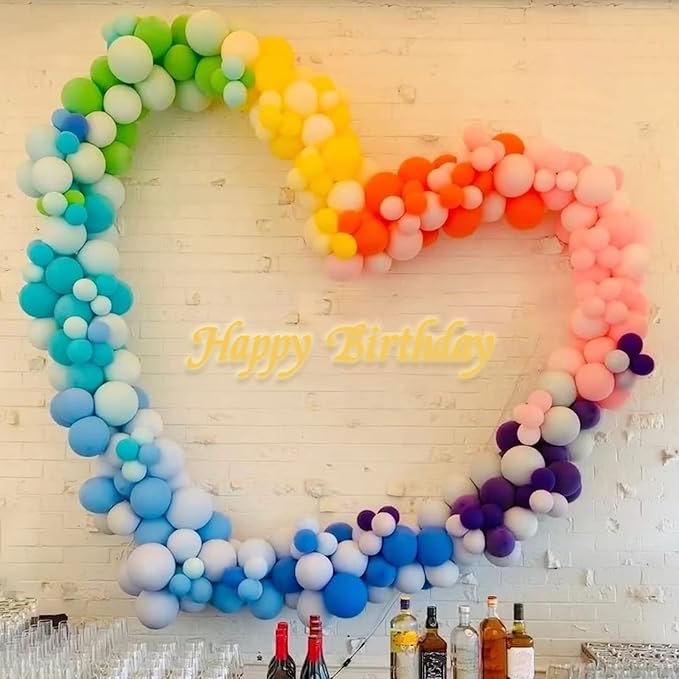 Yellow Balloons 110Pcs, 5 Inch Small Yellow Latex Party Balloons, Mini Thick - Image 4