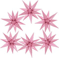 72 Pcs Star Balloons Foil Explosion Balloons Magic 12 Point Star Cone Balloon by Unknown