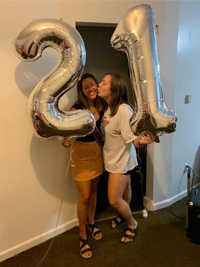Sliver 40 Balloon - Image 2